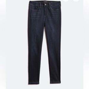 Liverpool Los Angeles Ankle Skinny Jeans in Dark Blue